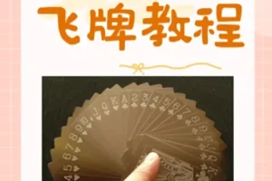 飞牌教程：从零基础到花式玩法，圆你童年飞牌梦