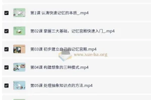记忆宫殿入门到高阶技巧：系统课程与配套课件