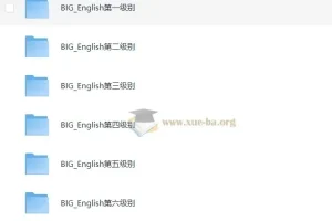 Big English 第一版与第二版全套资源：视频、音频、PDF教材及白板软件合集