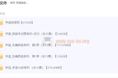 学渣英语逆袭系列：钟平无痛英语系统课程合集