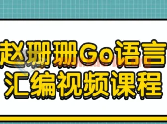 赵珊珊Go语言汇编视频课程：深入底层原理与性能优化实战