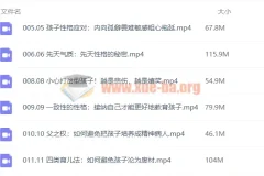 改变孩子一生的育儿心理训练营：系统课程资源