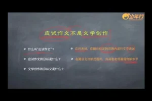 平哥小学语文作文技巧：3-5年级描写方法全攻略（20讲视频+PDF教材）