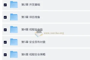 Java并发编程入门与高并发面试实战课程（附源码课件）