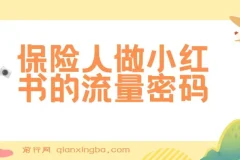 保险人做小红书的流量密码：从0到1系统实战课，解锁展业获客新技能