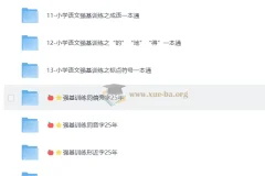 小学语文强基训练：成语、同音字、形近字等基础专项一本通
