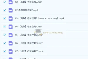 2026考研数学冲刺必备 李永乐考前点睛与真题精讲合集