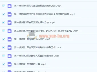 徐欣：全面预算的编制执行与控制实战课程