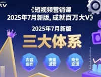 三大体系成就百万大V（2025年7月新版）薛辉团队自媒体运营实战课