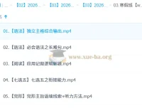 2026高二英语寒假班 张彩琪精讲 读后续写+完形+语法专项突破