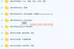 初二物理年卡超常班（全国人教版）杜春雨67讲完整课程
