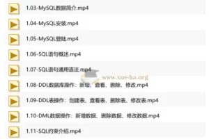MySQL数据库入门到进阶实战教程