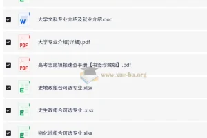 选科报志愿核心数据资源合集，历年录取统计与专业选择指南