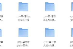Flutter3.x跨平台短视频App混合开发实战教程
