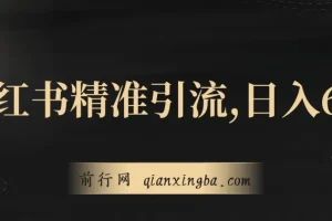 小红书精准引流实操教程，副业日入600+新手可上手（附1153G幼师公开课资源）
