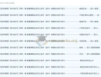 高考物理秒杀技巧：某帮一课胶囊课精品系列讲义+配套视频课全套