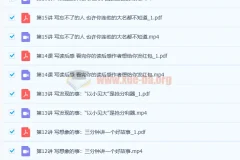 毛芸老师小学作文提分班初阶大师班16讲全收录（含配套讲义）