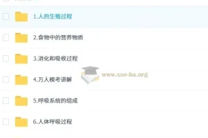 张雨桐2027届初一生物培训班（春下·全国版·A+）全套视频课程+讲义笔记