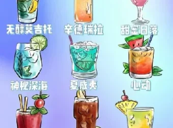 鸡尾酒制作图鉴：从酒吧礼仪到调酒配方全解析