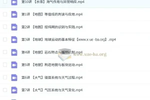 林萧高中地理2026高二一轮暑假班：系统构建自然地理核心框架