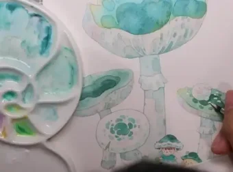 小可鲁贝洛斯水彩第14期课：14节系统课程带你掌握水彩绘画核心技法