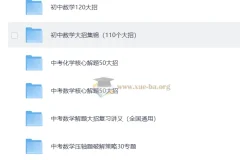 初中数理化解题大招系列合集