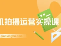 手机拍摄运营实操课：一部手机拍出专业大片，全赛道实战模拟