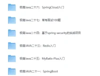 零基础极简JAVA学习专题（价值2382元）[MP4]