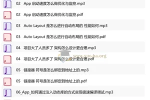 iOS开发高手课：从入门到进阶的系统化成长路径