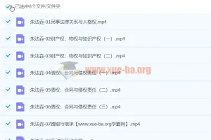 2024高三高考政治 朱法垚寒假班 法律模块专项突破