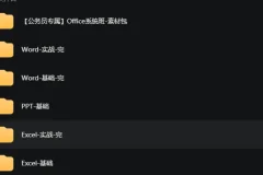 粉笔OFFICE系列课公务员专属系统班：Word/Excel/PPT实战全覆盖，扶贫走访与信息采集高效办公指南