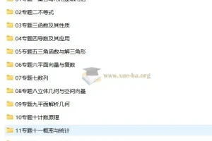 2025版新高考总复习考点清单+考法清单全科PDF，备考提分利器