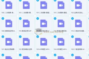 初中数学九年级大招：二次函数与几何模型专题精讲
