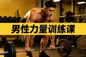 男性力量训练课视频教程 系统讲解核心力量提升与肌肉训练方法