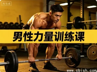 男性力量训练课视频教程 系统讲解核心力量提升与肌肉训练方法