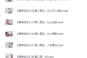 罗南希体位教程 美女老师亲授实战技巧[MP4]