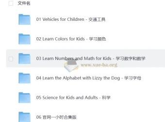 少儿英语启蒙汽车动画《快乐学汽车 Brain Candy TV》系列合集