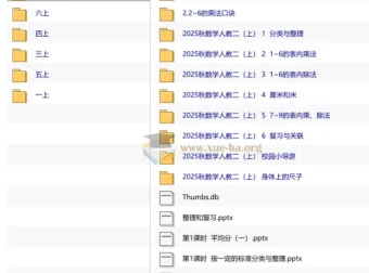 教材帮整书课件人教25年上册，1-6年级数学备课全套PPT