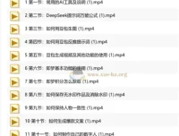 人人可学AI精品实战课 零基础玩转AI短视频 解锁流量副业双增收