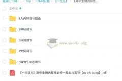 一生儿高中生物选择性必修一 稳态与调节全套精讲课程