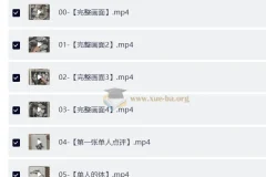 谢忠良速写线上创作研修班，从单人示范到综合材料全体系进阶