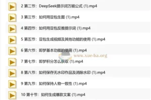 人人可学AI精品实战课 零基础玩转AI短视频 解锁流量副业双增收