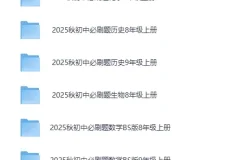 小初高全阶段学习资料大合集｜同步教辅+思维训练+真题试卷（PDF/视频）