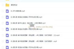 何红艳2026高一英语尖端寒假班 系统提升语法阅读写作能力