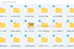 2026考研政治无水印PDF合集｜肖秀荣徐涛腿姐核心资料打包