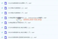 2024高三高考语文 陈焕文 秋季班 系统提升课程