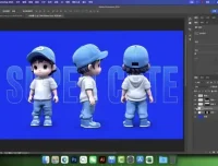 Photoshop与AIGC商业设计实战：9大案例全流程教学