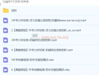 杨萌物理2024初三中考物理A+春季班（春下）系统课程