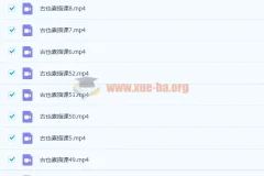 零基础到高级绘画人物头像细致绘画排线美术视频课程52讲