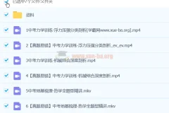 杨萌物理2024初三中考物理A+春季班（春下）系统课程